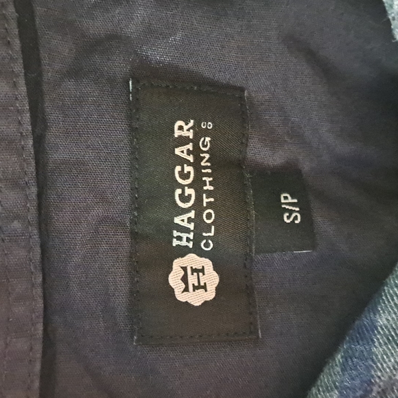 Haggar Clothing Plaid Dress Shirt - Picture 5 of 7